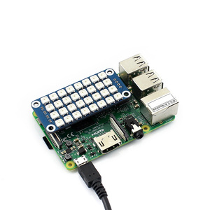 Aismartlink Raspberry Pi Módulo de placa de expansión LED a todo color controlador de programación de luz RGB Raspberry Pi 5/4B/3B +