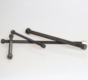 Bánh xe <span class=keywords><strong>Stud</strong></span> phổ vít 3/8-24unfx4 "Xe tải nặng Hex mặt bích bu lông và các loại hạt đặt trung tâm bu lông - Product Image 1