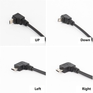 <strong>USB</strong> Short Cable Left Right up <strong>Down</strong> <strong>Angled</strong> Micro <strong>USB</strong> to <strong>Mini</strong> <strong>USB</strong> Adapter Cable 25cm - Product Image 4