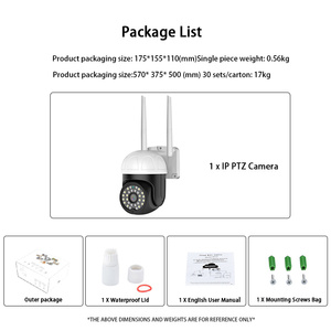 5MP Detección de movimiento Wifi Cámara Domo Hogar 960P Audio bidireccional Wifi Cctv Cámara Domo Ptz Wifi Cámara con teléfono - Product Image 6