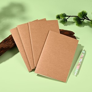 Blocco note personalizzato in carta Kraft retrò B5 Notebook 60 pagine interne per cucire i compiti degli studenti libro di esercizi fabbrica all'ingrosso A6 A7 - Product Image 5