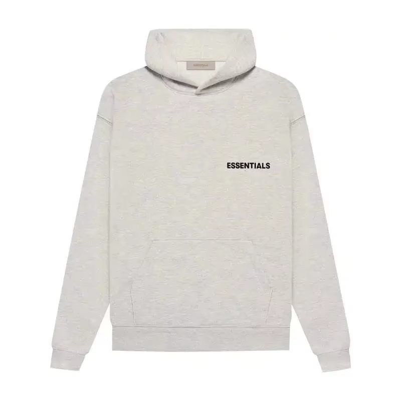 Sweat à capuche avoine clair