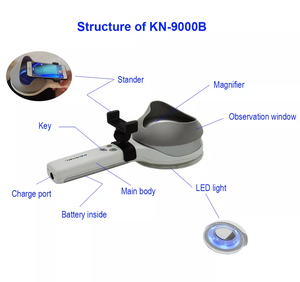 אור עץ נייד עבור דרמטולוגיה KN-9000B <span class=keywords><strong>Uva</strong></span> יער מנורת עור מנתח עבור ויטיליגו אבחון פסוריאזיס