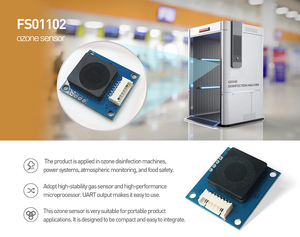 Bán Hot Ozone Mô-đun cảm biến điện hóa cảm biến khí phát hiện O3 Ozone cho ozone khử trùng máy - Product Image 6