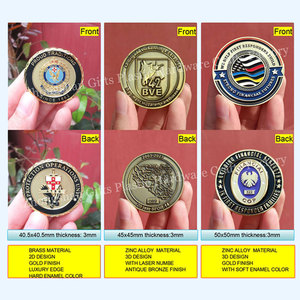 Custom Silk Screen Printed Challenge <strong>Coin</strong> Display Case <strong>Box</strong> with Velvet <strong>Coin</strong> Gift <strong>Box</strong> - Product Image 4