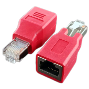 8-Pin Male and Female Extended LAN <strong>Adapter</strong> RJ45 Converter Network <strong>Adapter</strong> Connector Accessories - Product Image 1