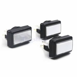 12v Dc <strong>Rectangular</strong> <strong>Button</strong> Badge Durable Arcade 46*27mm Rectangle Illuminated <strong>Led</strong> <strong>Push</strong> <strong>Button</strong> Lights <strong>Push</strong> Switch <strong>Button</strong> - Product Image 2