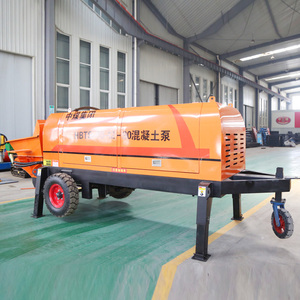 小型混凝土输送泵细骨料拖车混凝土泵二级结构柱给料机 - Product Image 6