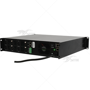 DSP işlemci ile dijital güç amplifikatörü DANTE ağ 4 kanal profesyonel ses amplifikatörü - Product Image 3