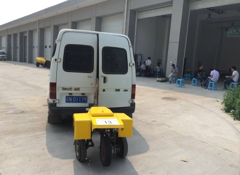 B040 Profilómetro de superficie de carretera Equipo de medición de fricción continua Probador de fricción de superficie de carretera