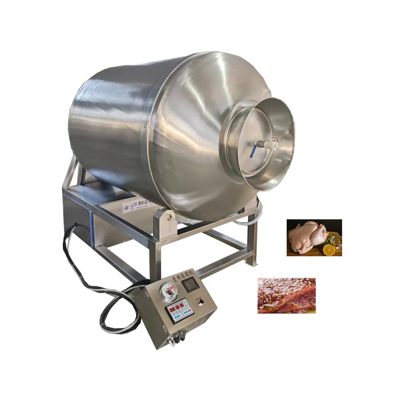औद्योगिक चिकन वैक्यूम कप/चिकन marinating वैक्यूम मांस गिलास मांस गिलास मशीन
