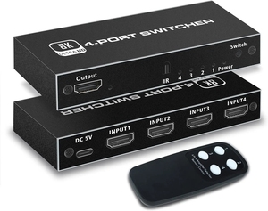 Rojector 4x1 Hideidewitwitwitwitwitwitwitcher 4 UT N 1 UT udio ideideo ononverter 8K 60Hz 4K 120Hz 1080P 240 Z para portátil Windows y Macs - Product Image 1
