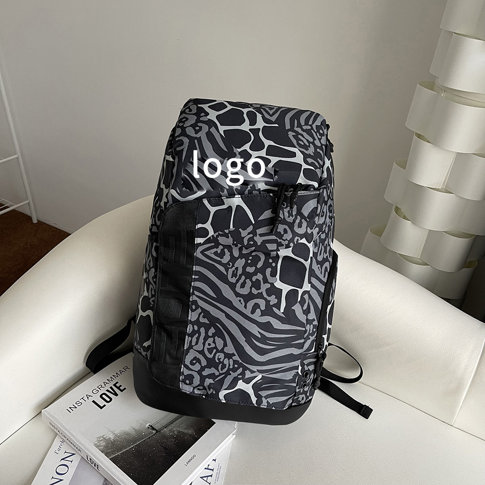 Leopard print black