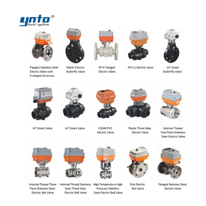 YNTO CUSTOM Voltage 2 3 Way Industrial Plastic <strong>Valve</strong> Ip67 1/2&quot; 1&quot; 2&quot; <strong>Dn20</strong> 220v Three Way Pvc Metering <strong>Electric</strong> Flange Ball <strong>Valve</strong> - Product Image 6