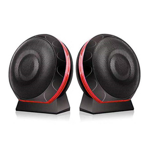 Portable <strong>Computer</strong> Speaker With Subwoofer USB-Powered Wired Desktop Speakers With 3.5mm Aux <strong>Input</strong> LED Atmosphere Light - Product Image 1