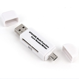 SDカードリーダー用Android携帯タブレットPCマイクロUSB OTG-USB 2.0アダプターメモリカードリーダー - Product Image 3