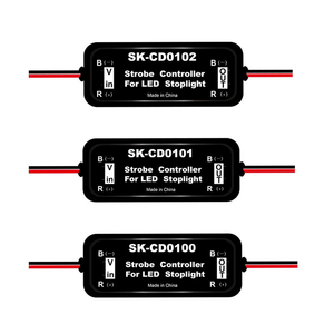 <strong>GS</strong>-100A Flash Strobe Controller for Car LED Brake <strong>Light</strong> Stop Lamp DC 12-24V Short Circuit Protection CD0100 CD0101 CD0102 - Product Image 1