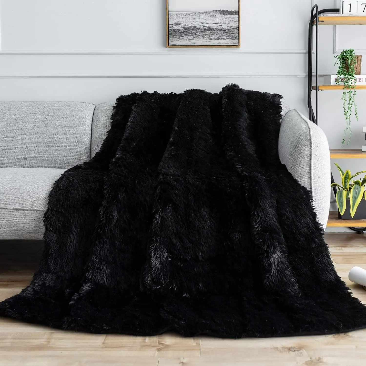 All'ingrosso Extra Soft Thick Luxury Cozy New fashion Custom Release coperta ponderata Sherpa in ansia