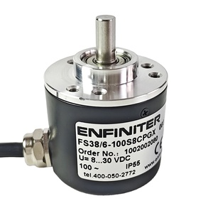 ENFINITER Vollwellen-Drehgeber FS50/10-100Z8CPGX Inkrement al geber mit Phasen-ABZ-Ausgangs signal 100ppr - Product Image 4