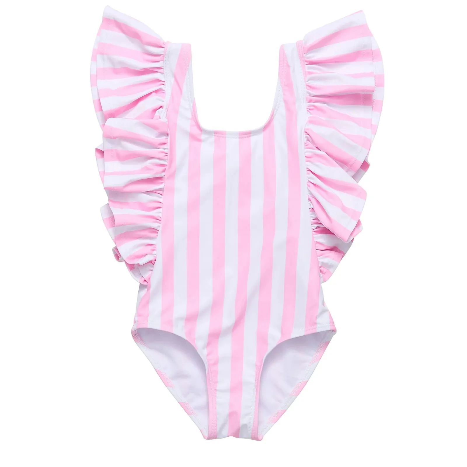 kinder bademode uv schutz mädchen rüschen bademode push-up bodysuit kleinkind badeanzüge einteilig teenager mädchen bademode baby bikini