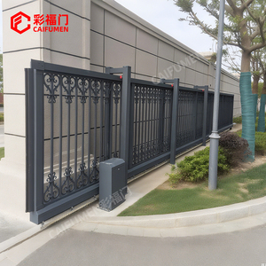 Bán Buôn Công Nghiệp Trượt Cổng Có Thể Thu Vào Cổng Điện Tự Động Tùy Chỉnh Kích Thước Ngoài Trời Xây Dựng Trang Web Công Nghiệp - Product Image 3