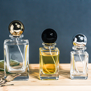 Low Moq 30ml 50ml 100ml Small Empty clear <strong>Oval</strong> <strong>Perfume</strong> Spray Bottle Glass Atomizer <strong>Perfume</strong> Set Empty Container with Box - Product Image 1