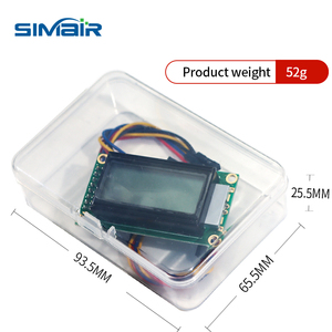 Pantalla LCD 0802B, módulo de pantalla industrial de 8x2 caracteres con interfaz I2C, cable DuPont incluido - Product Image 4