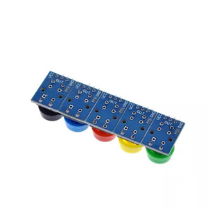 12 X12MM Big Key Modul Tasten modul Light Touch Switch Modul mit Hut High Level Ausgang für Arduino oder Raspberry Pin 3