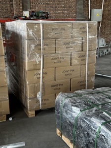 Tianjin Factory Q345 Andamio de Marco H galvanizado Caminar a través del andamio de marco pintado - Product Image 6