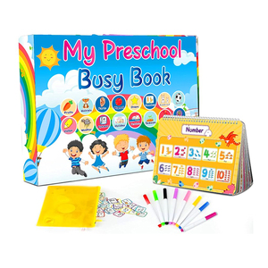 Full <strong>Color</strong> Design Custom Gloss Card <strong>Stock</strong> Preschool Learning Activity Binder <strong>Book</strong> Educational Busy <strong>Book</strong> for Toddlers - Product Image 3