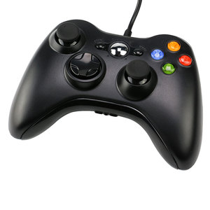 Microsoft xbox 360用有線usbゲームコントローラーゲームパッドゲームジョイスティックジョイパッド - Product Image 4