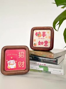 Customized Mini Modern 5x5-10x10 <strong>Square</strong> Wooden Desktop Photo <strong>Frame</strong> Eco-Friendly Medium Density Fiberboard 6x6 <strong>7x7</strong> 8x8 Small Wood - Product Image 5