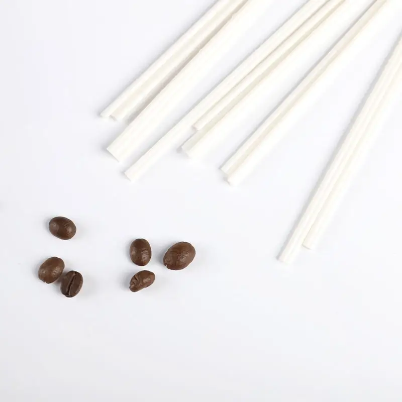 Food grade plastica tazza di caffè stir sticks, usa e getta di caffè di plastica paglia