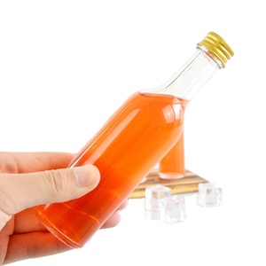 <strong>Empty</strong> 50ml <strong>100ml</strong> 150ml 250ml Long Neck Glass <strong>Wine</strong> Spirit <strong>Bottle</strong> Transparent Mini Alcohol Glass <strong>Bottle</strong> with Screw Aluminum Lid - Product Image 3
