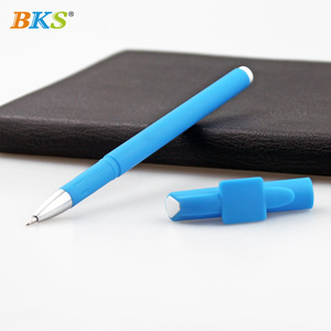 Advertised Logo Cap-<strong>Style</strong> Gel Pen 0.5mm Black Ink Smooth <strong>Writing</strong> on Multi-Color Plastic Body QR Code Printable - Product Image 5