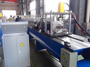 Máy Ép Thủy Lực Ngói Kẽm Thẳng Đứng Máy Tạo Hình Cuộn Tấm Lợp Sóng Máy Tạo Hình Cuộn Khung Kệ - Product Image 4