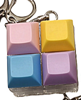 Style à quatre boutons, carré