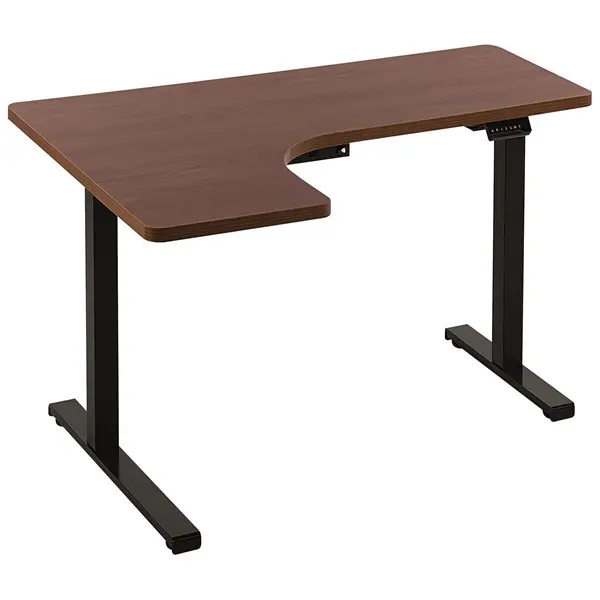 Mobilier de maison Table à double moteur réglable en hauteur Bureau de travail moderne Table de bureau en métal bon marché