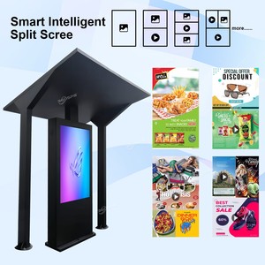 360SPB SOF55A 55-Zoll-Außenkiosk Ip65 mit PC Solar Outdoor Digital Signage Lcd Digitaler Werbe bildschirm - Product Image 2