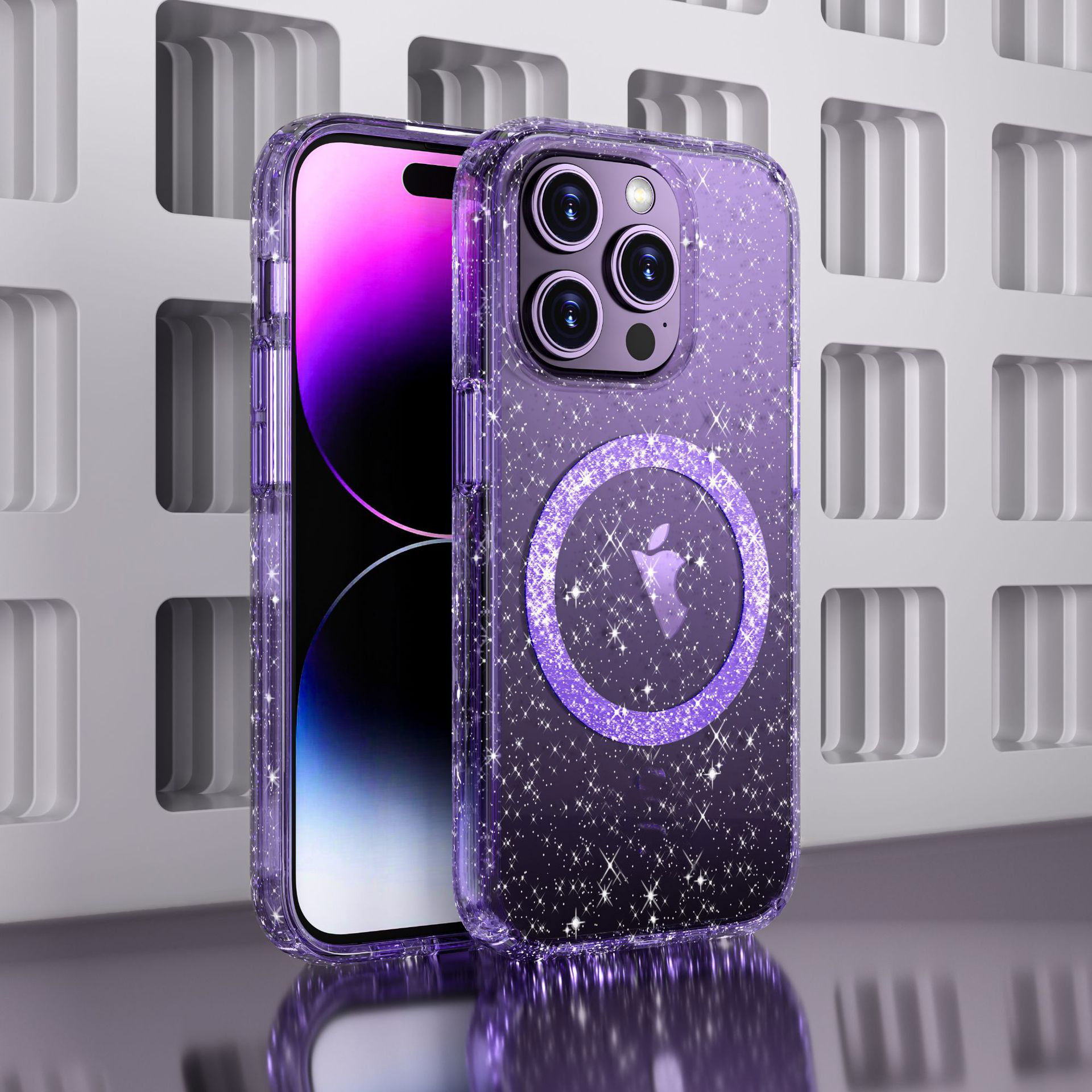 Purple Glitter