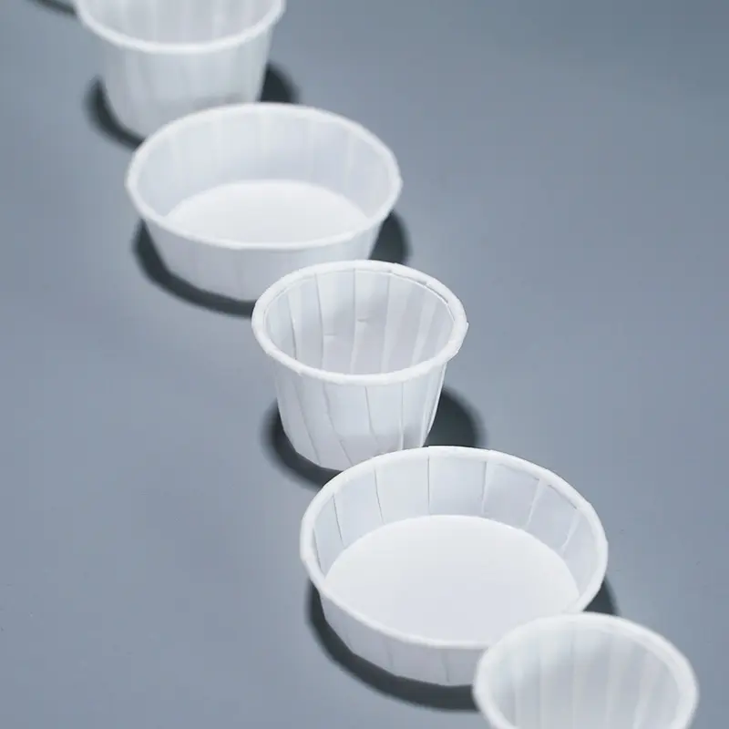 Одноразовые стаканчики jello shot, 1 унций, бумажный медицинский мерный стаканчик для измерения лекарств