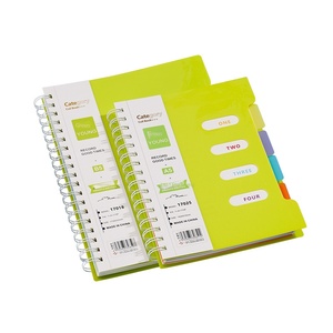 Wholesale <strong>Stock</strong> A5 Size Classroom Record <strong>Book</strong> High <strong>Color</strong> Value Simple Meeting Coil <strong>Book</strong> with 360 Degree Side Turn Spiral - Product Image 1
