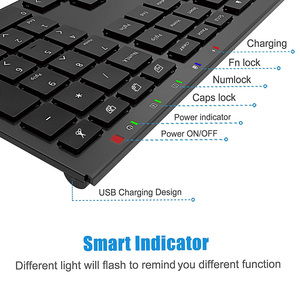 OEM-teclado y ratón inalámbricos para el hogar y la Oficina, combo básico de fábrica súper fino, diseño antideslizante, silencioso, para escritorio - Product Image 5
