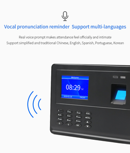 Biometric Time Attendance System With Software Free Support 25 Language Displayand 22 Language Keyboard Input - Product Image 5