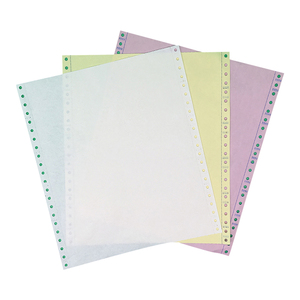 Papel de computadora sin carbón continuo Formulario NCR Papel de factura de Oficina de Impresión 1ply 2 Ply 3 Ply 4 Ply 2000 hojas/caja