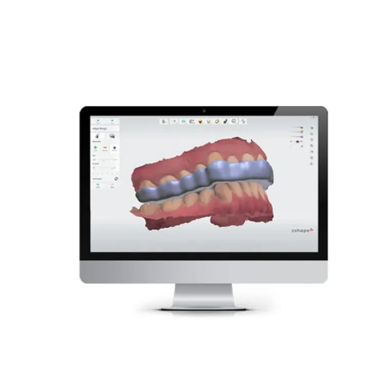 Dental 3shape exocad software smile design con dongle Work NC HyperDent Dental software con modulo completo