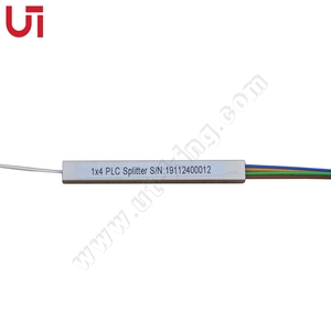 UT-King 1x4ミニ光ファイバーPLCスプリッターUPCポリッシュSC/APCコネクタFTTHネットワーク用スチールチューブ光ファイバー機器 - Product Image 5
