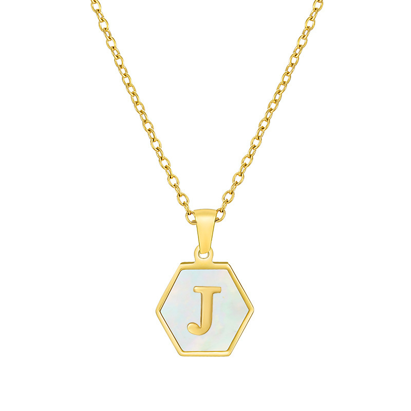 White Shell J (including chain)