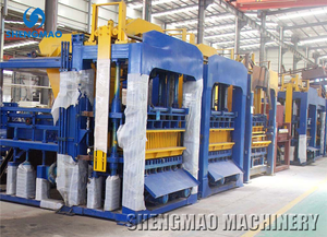 Macchina del Blocco automatico Linea di QT6-15 Usato Concreto del Blocco Che Fa La Macchina di Schiuma macchina del Blocco In Calcestruzzo Che Fa La Macchina - Product Image 2
