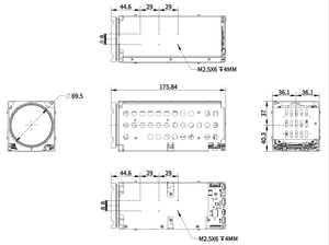 High-Performance AI 1/1.8\&quot; 4Mp 60pfs Network <strong>Camera</strong> Module Low Light 6-400mm 65x EIS Optical Night Vision Memory Card - Product Image 4